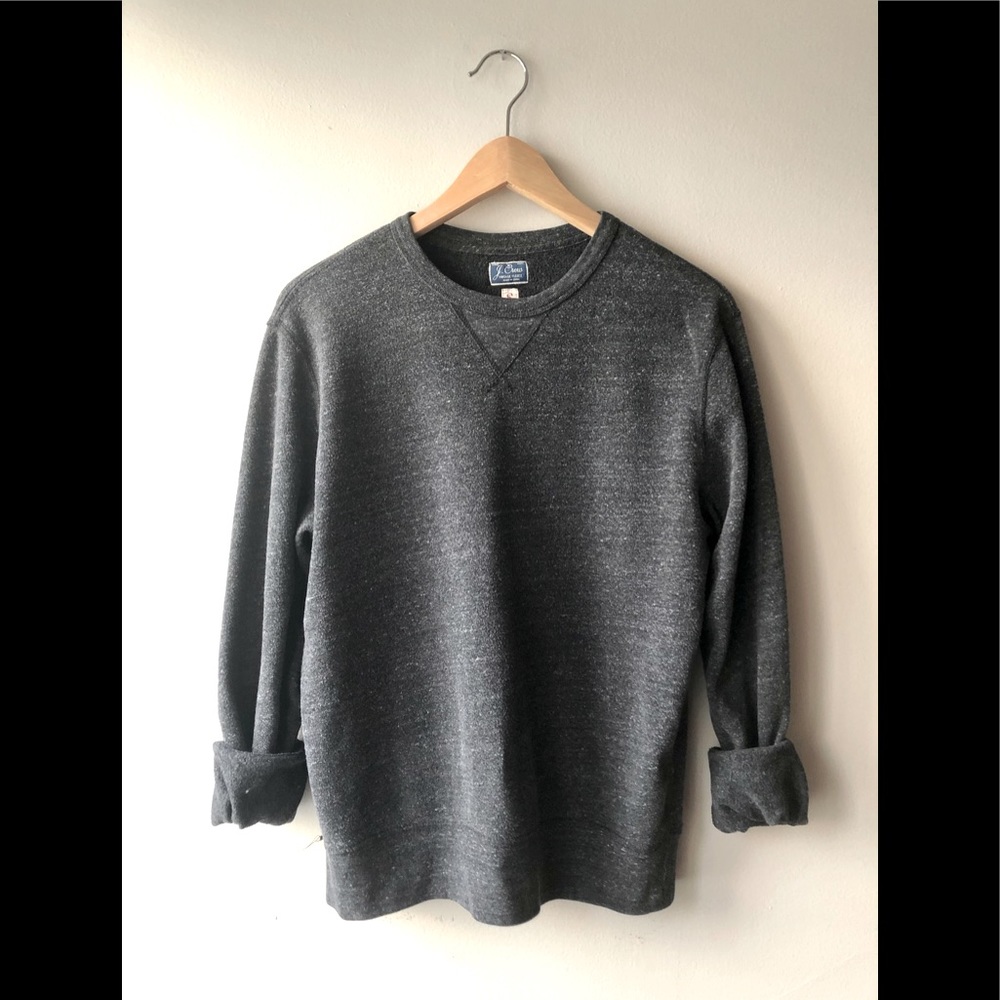 J.Crew VTG Fleece Gray Small